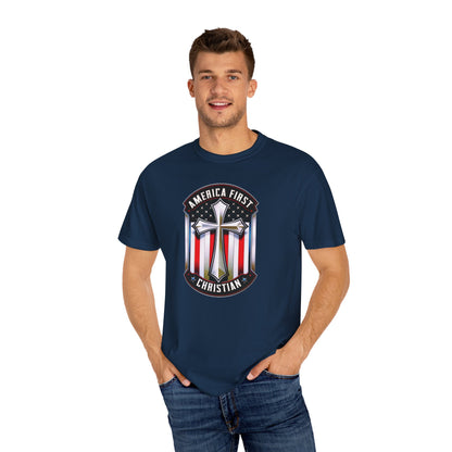 "America First - Christian" #01, Unisex T-shirt