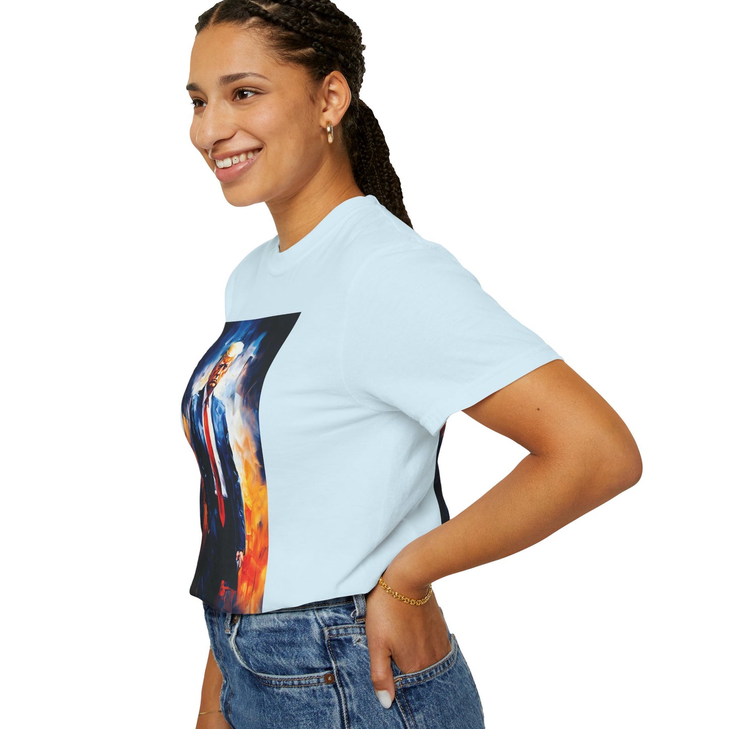 "Trump Portrait" #22, Unisex T-shirt (Light Colors)
