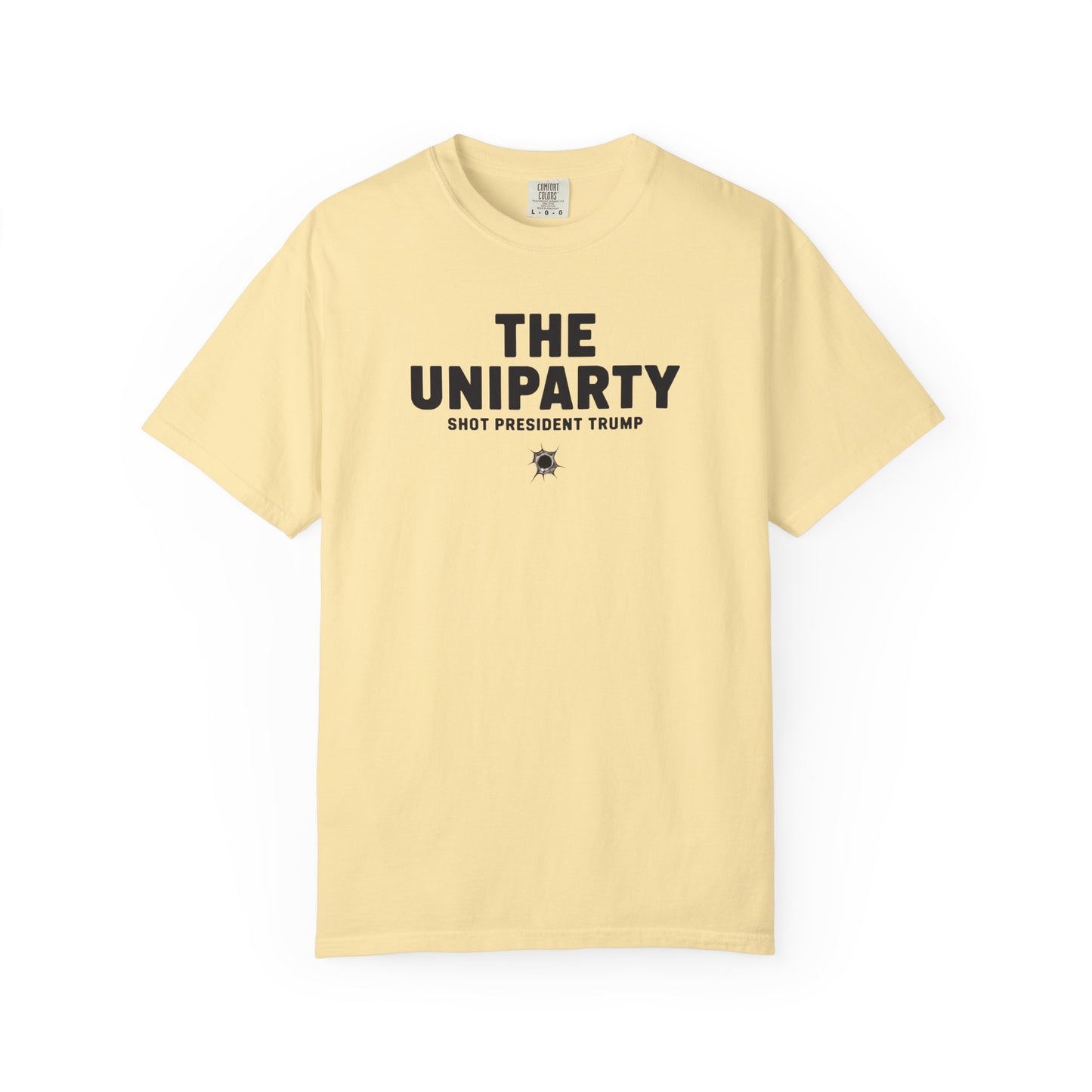 "The Uniparty Shot President Trump" #02, Unisex T-shirt