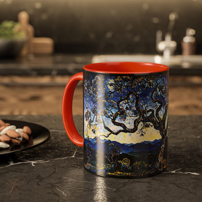 "Crann na Beannachd (Gaelic) - Tree of Blessing (English)", Colorful Mugs (11oz & 15oz)