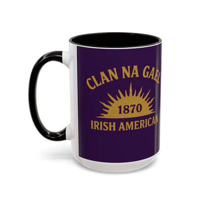 "Clan na Gael - Irish American", Colorful Mugs (11oz, 15oz) (3B0A4F)