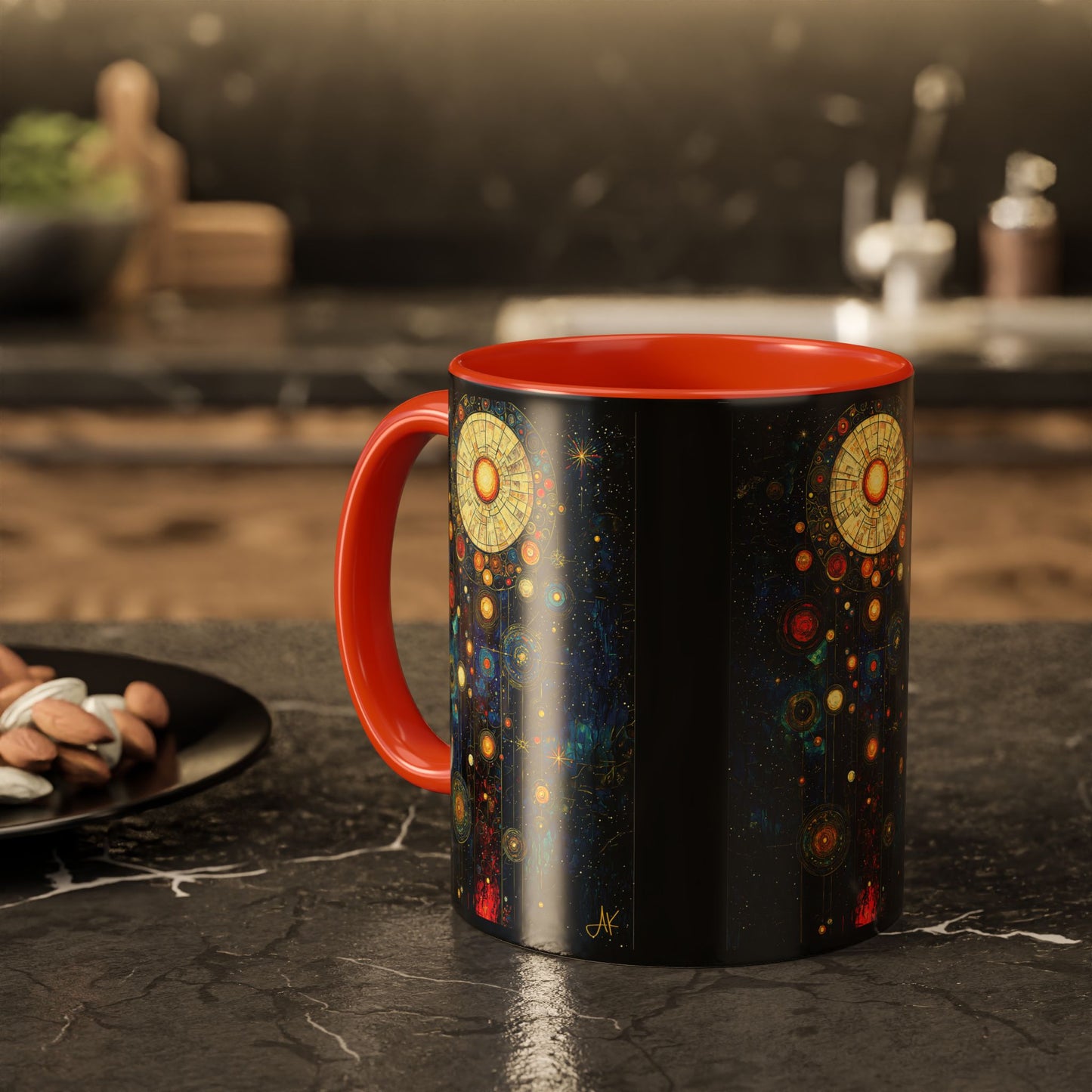 "Ancient Connection to God", Colorful Mugs (11oz, 15oz)
