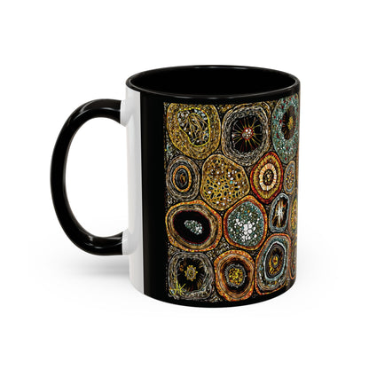 "Every Detail, His Design", Colorful Mugs (11oz, 15oz)