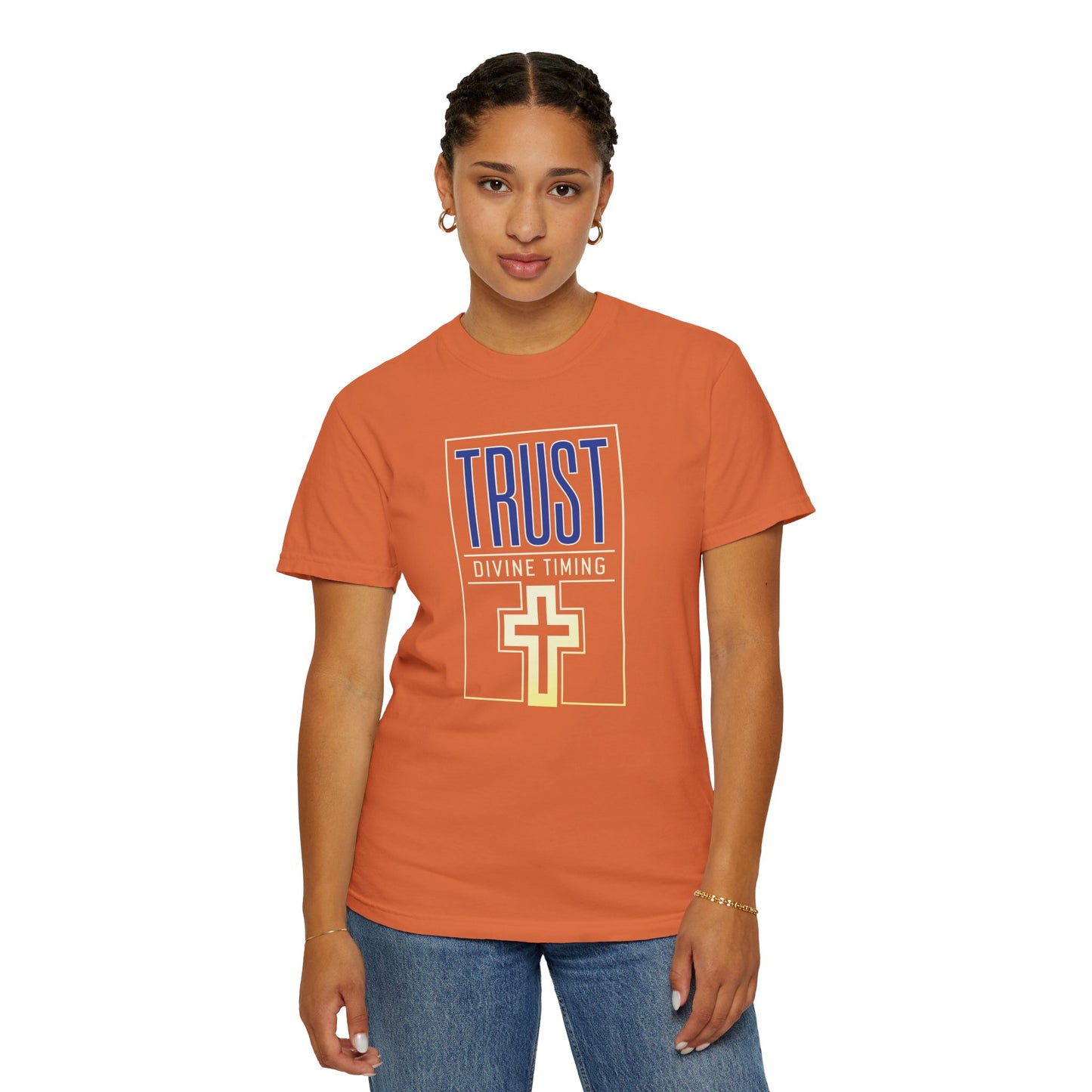 "Trust Divine Timing" #01, Unisex T-shirt