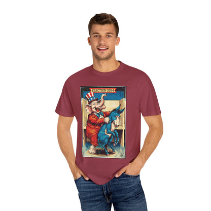 "MAGA Spanked the Donkeys 2024", Unisex T-shirt (Light Colors)