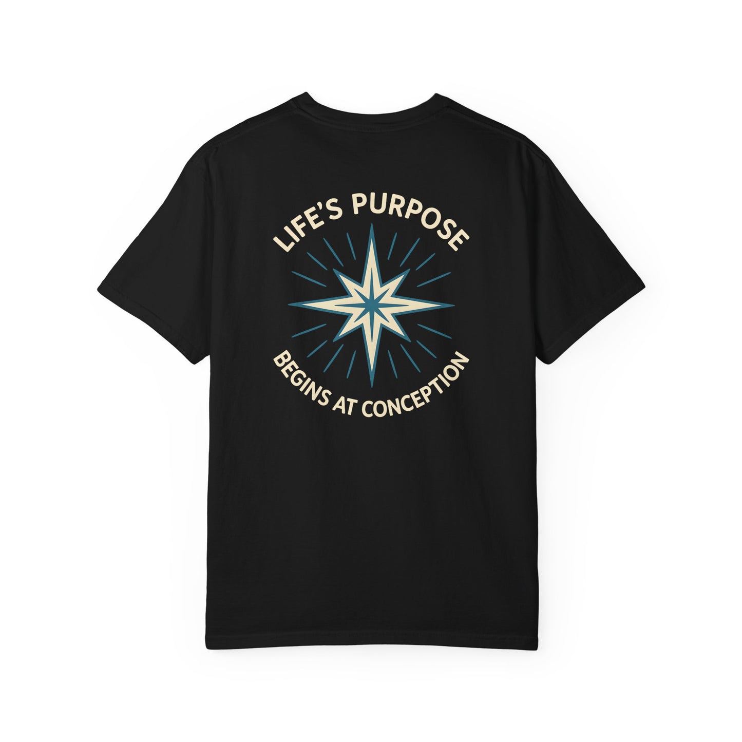 "Life's Purpose Begins at Conception #01", Unisex T-shirt
