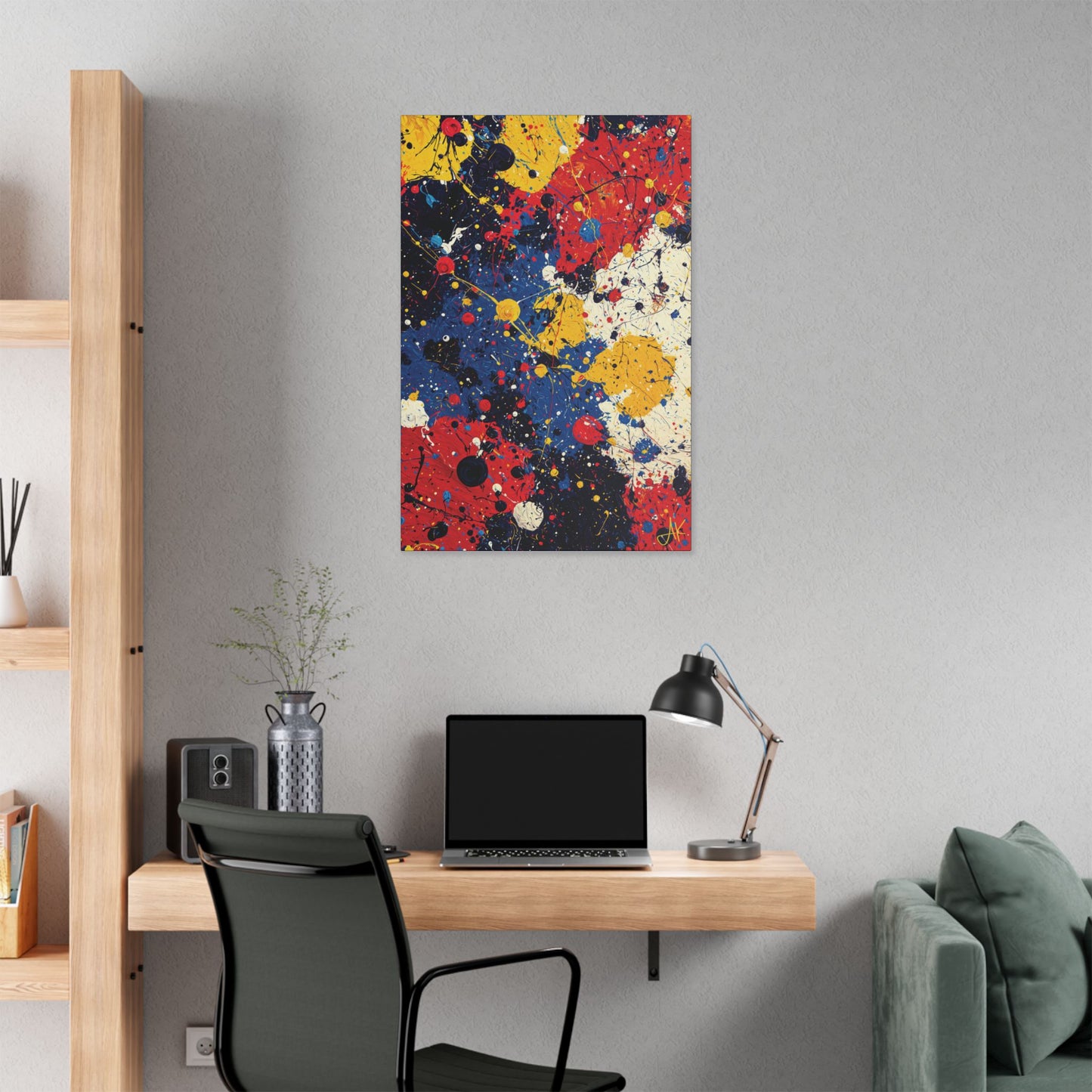 "Abstract 274", Stretched Classic Canvas Fine Art Print