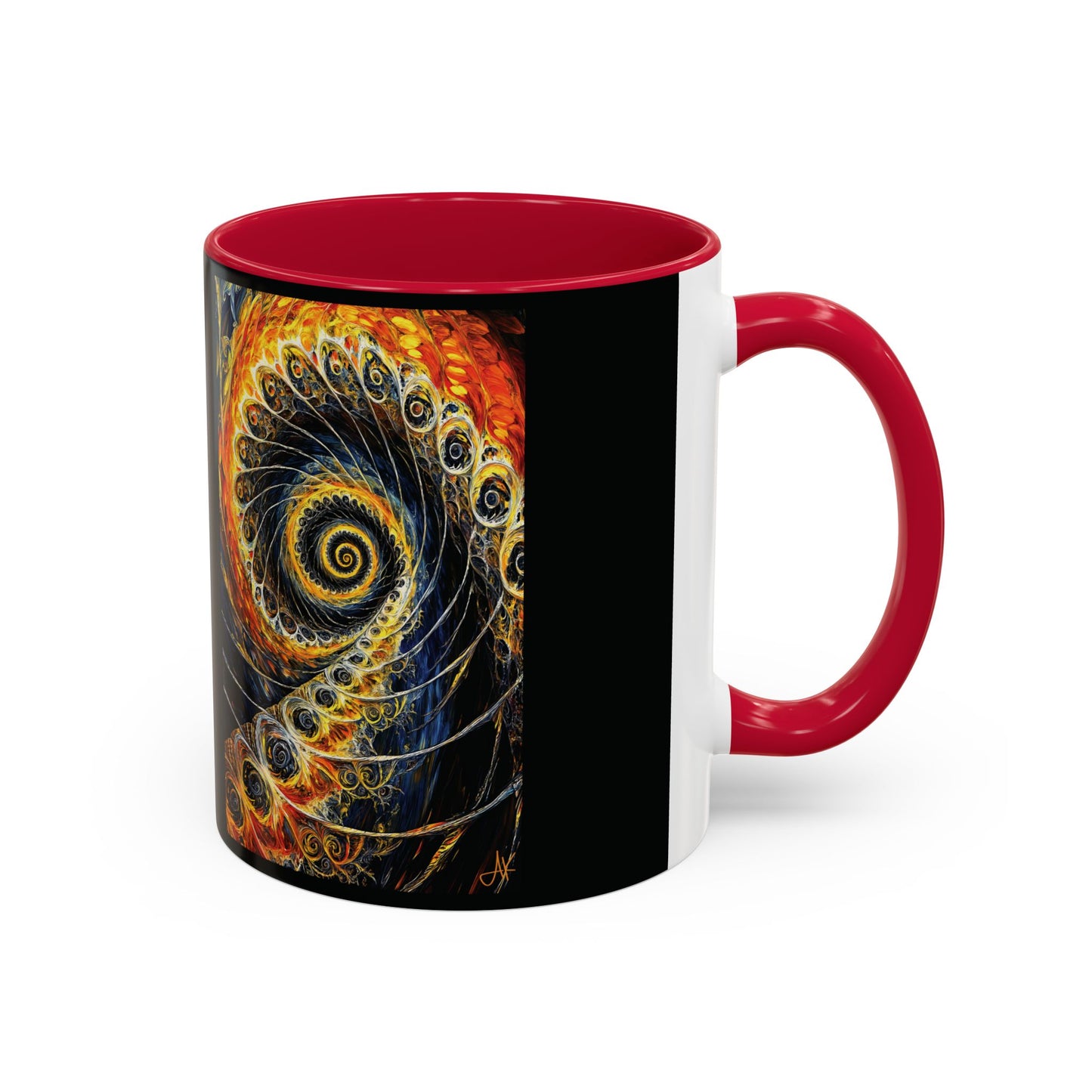 "Beauty of His Design", Colorful Mugs (11oz, 15oz)