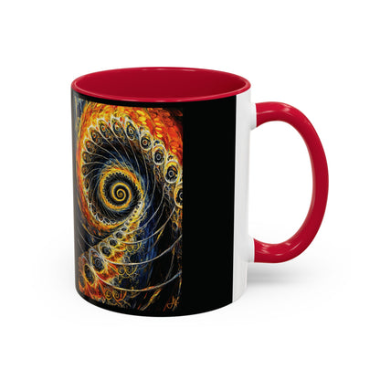 "Beauty of His Design", Colorful Mugs (11oz, 15oz)