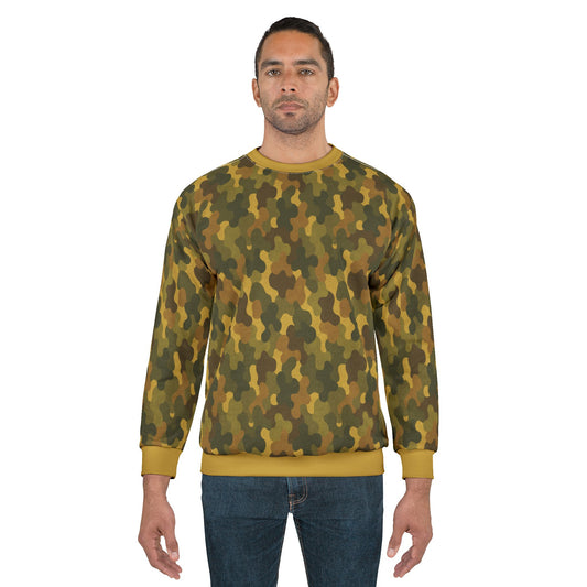 "SASR Day-Ops Camouflage", Unisex Sweatshirt (SASR Yellow Cuffs and Collar)