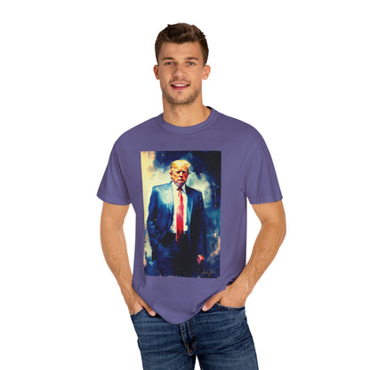 "Trump Portrait No. 6", Unisex T-shirt (Dark Colors)