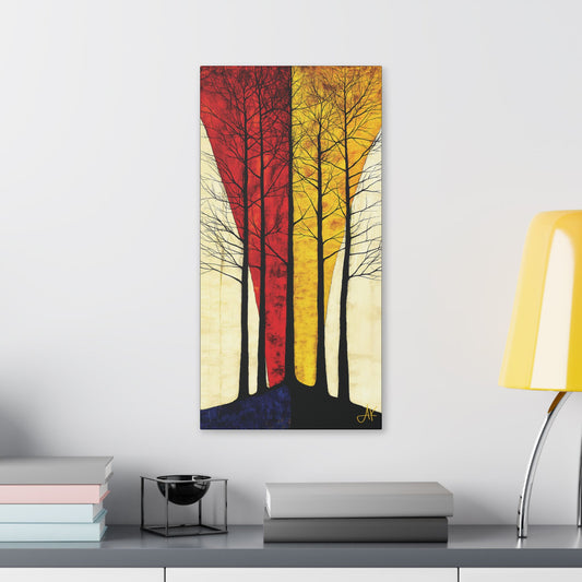 "Go Out in Joy" Isaiah 55:12 (KJV)", Stretched Classic Canvas Fine Art Print