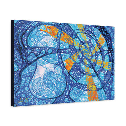 "Gaelic Sea People", Fine Art Print on Matte Canvas