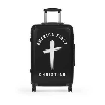 "America First Christian" #05 Suitcases (Moonless Black)