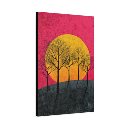"Colors of Days End", Fine Art Matte Canvas, Stretched, 1.25"