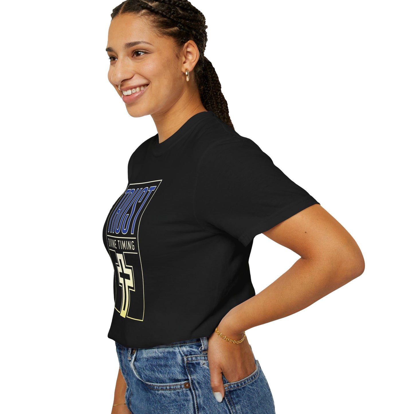 "Trust Divine Timing" #01, Unisex T-shirt