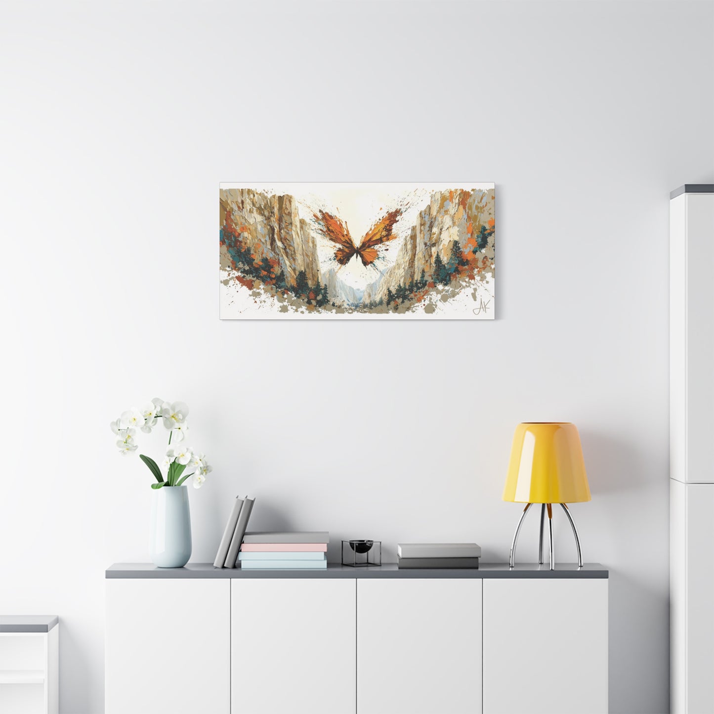 "Melinda's Butterfly", Fine Art Matte Canvas, Stretched, 1.25"