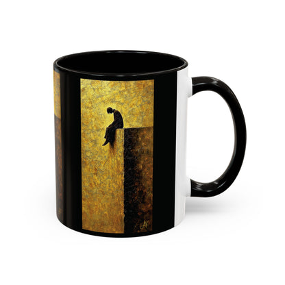 "In Darkest Hour He Is With Me", Colorful Mugs (11oz, 15oz)