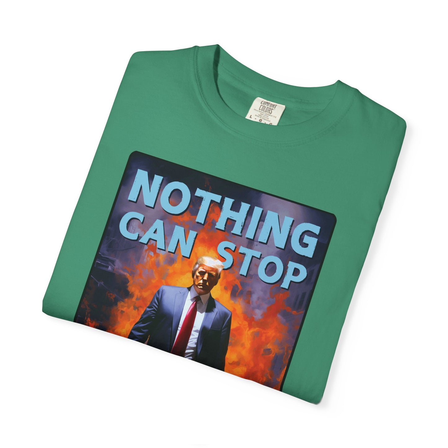 "Nothing Can Stop Trump", Unisex T-shirt (Dark Colors)