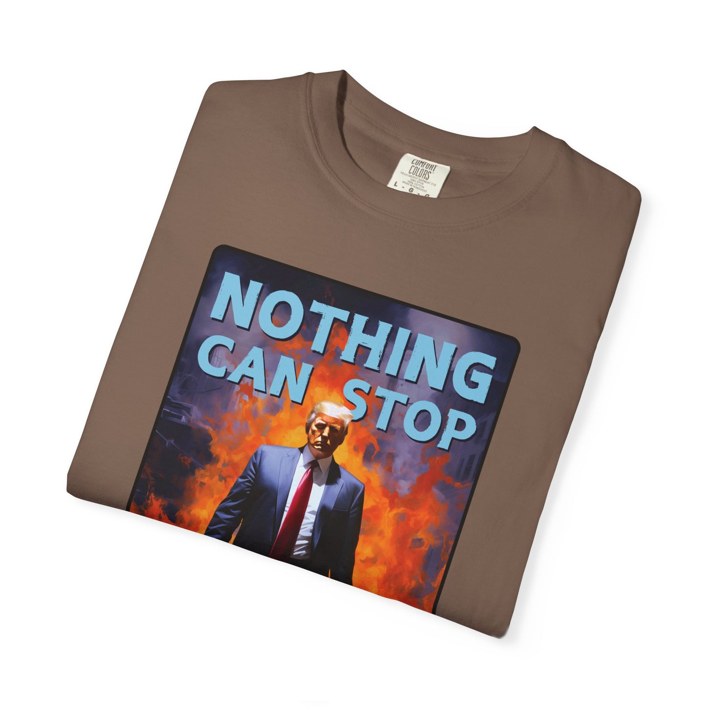 "Nothing Can Stop Trump", Unisex T-shirt (Light Colors)