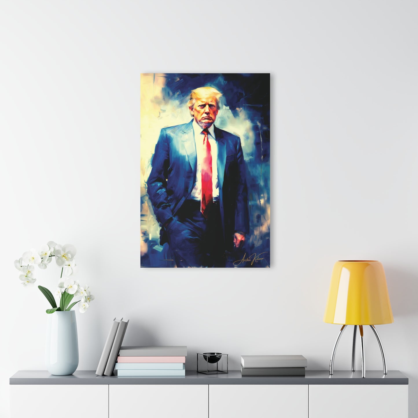 Copy of "Trump Portrait" #06, Acrylic Wall Prints (French Cleat Hanging)