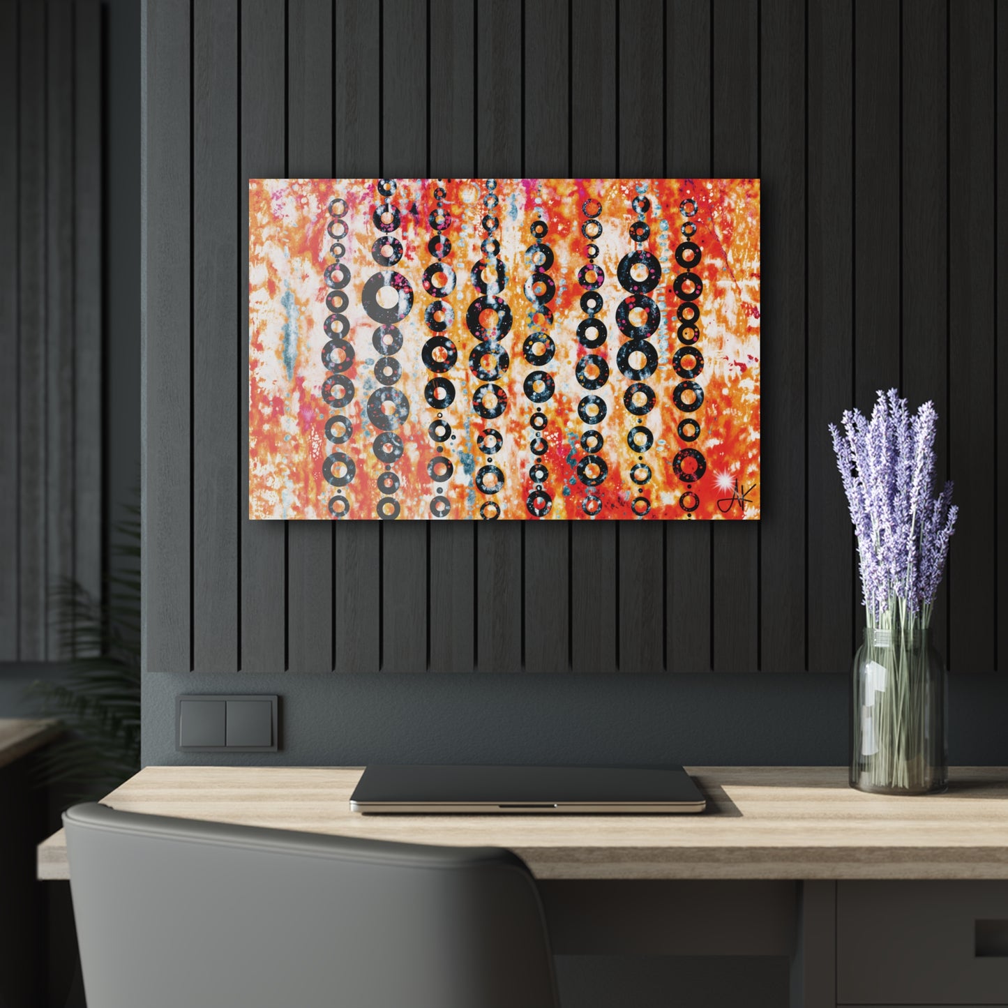 "Ancestral Rings", Fine Art Acrylic Wall Prints (French Cleat Hanging)