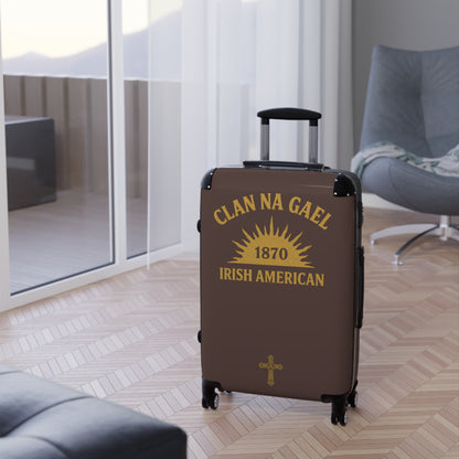"Clan na Gael - Irish American", Suitcase (Wild Boar Brown)