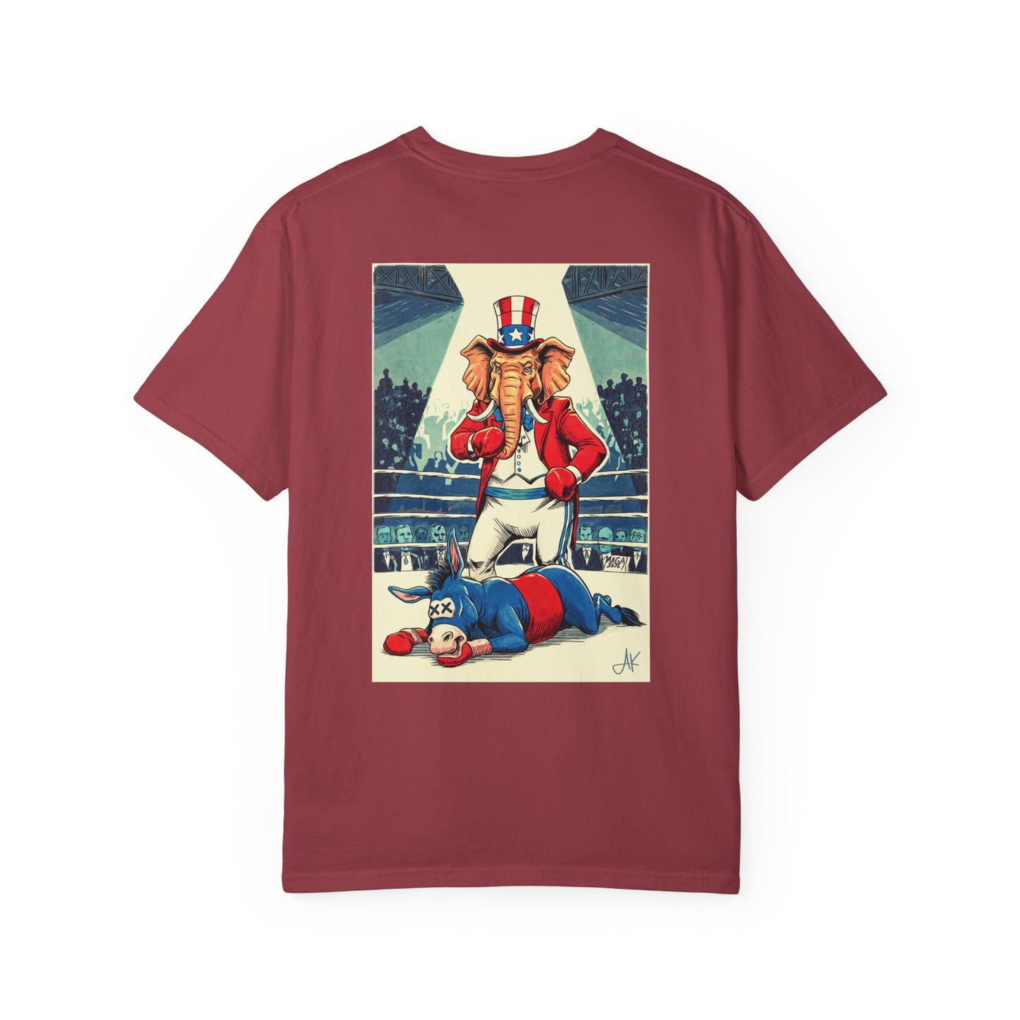 "Brutal Woke Knockout 2024", Unisex T-shirt (Light Colors)