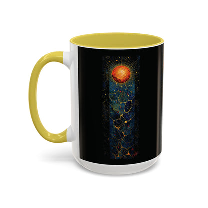 "The Living Light (John 8:12)", Colorful Mugs (11oz, 15oz)