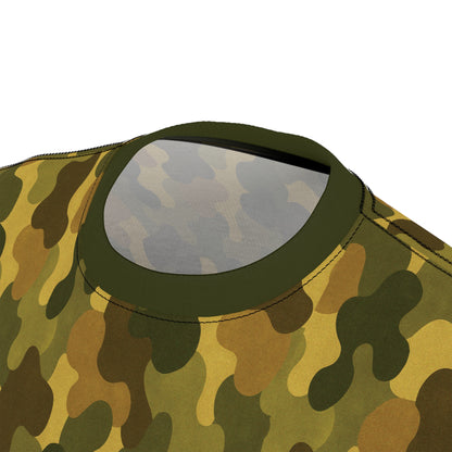 "SASR Day-Ops Camouflage", Unisex Tee (SASR Green Collar)
