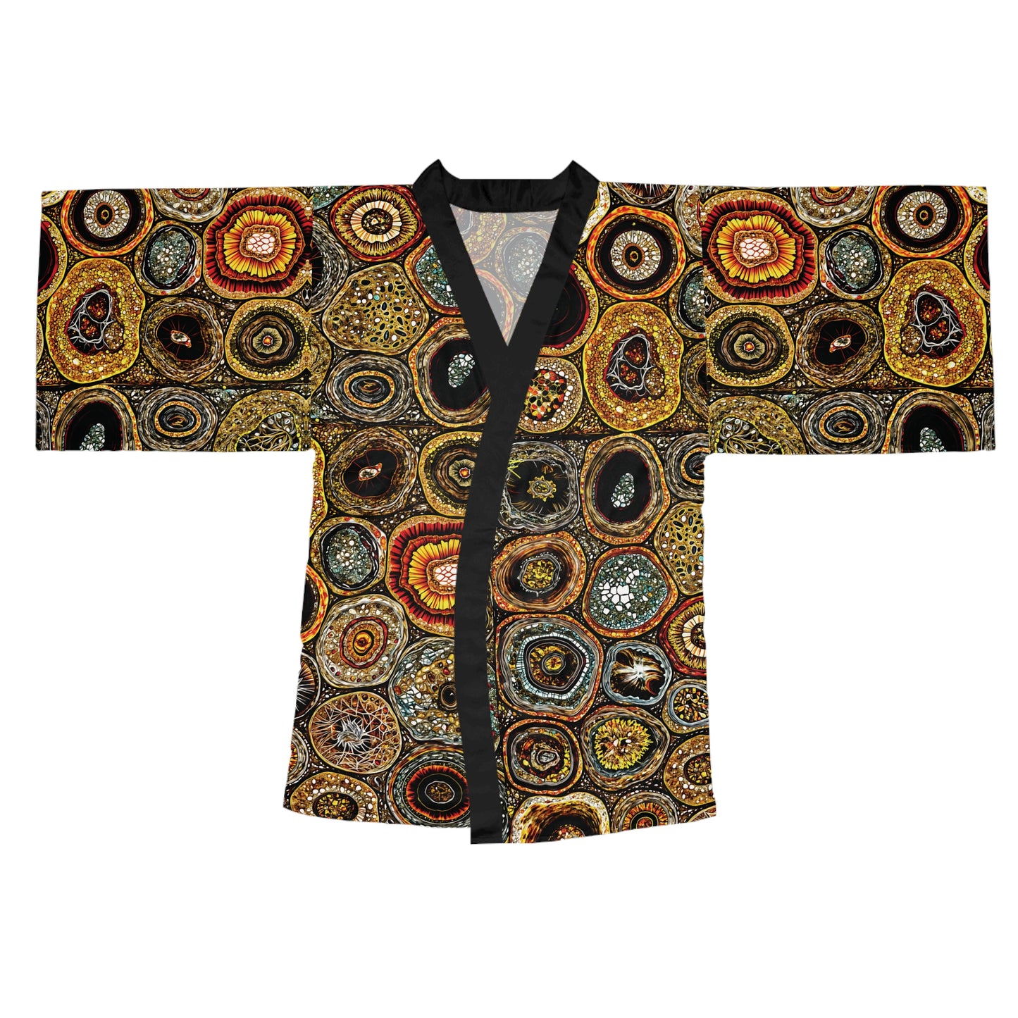 "Every Detail, His Design", Long Sleeve Kimono Robe