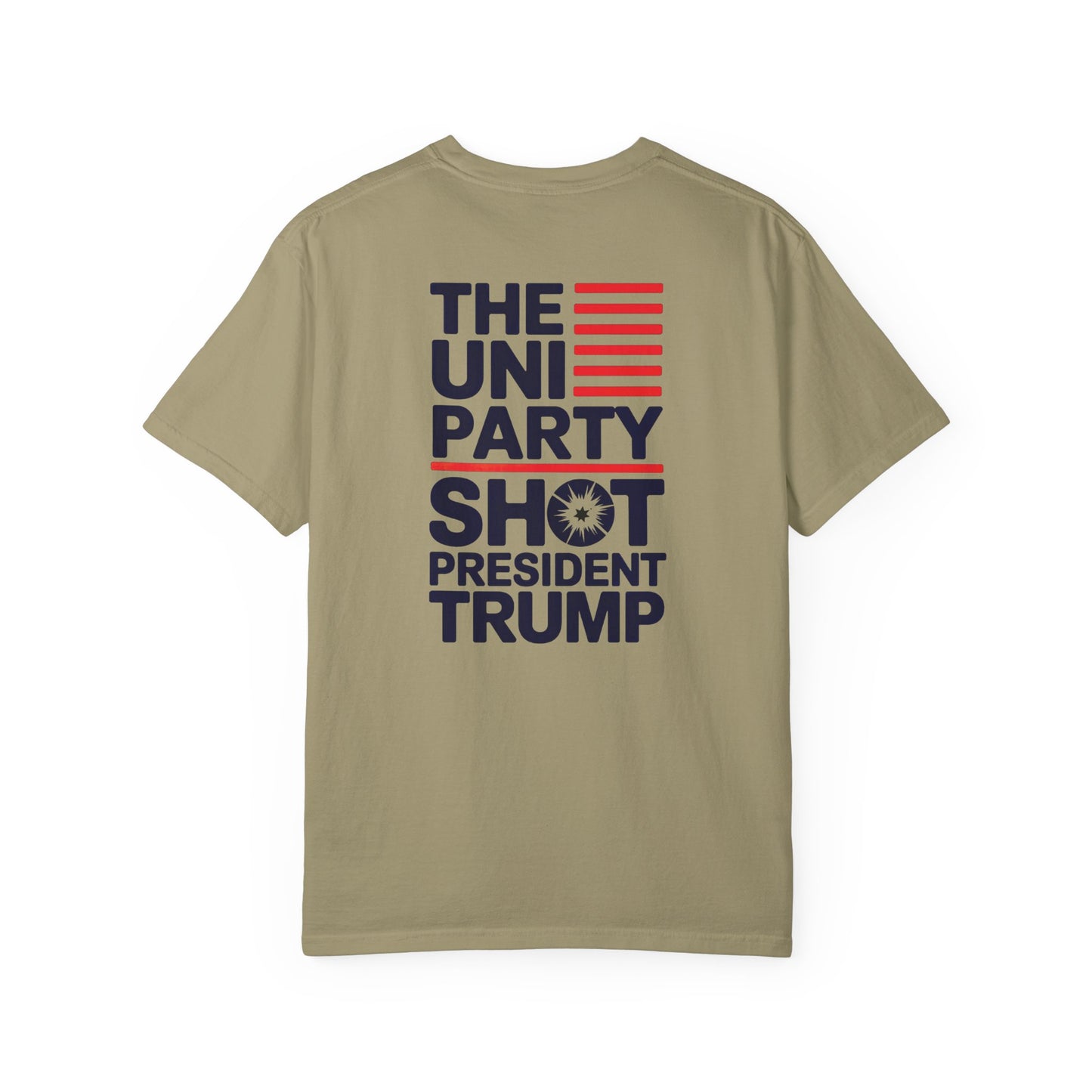 "The Uniparty Shot President Trump" #01, Unisex T-shirt