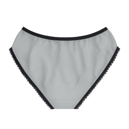 "DEI - Didn't Earn It" #14, Women's Briefs (Zero Gravity Grey)