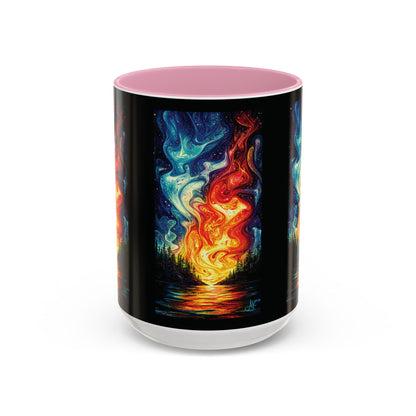 "Naomh Solus (Gaelic) - Sacred Light (English)", Colorful Mugs (11oz, 15oz)