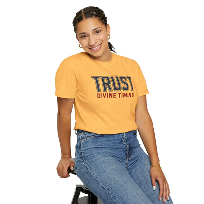 "Trust Divine Timing" #02, Unisex T-shirt
