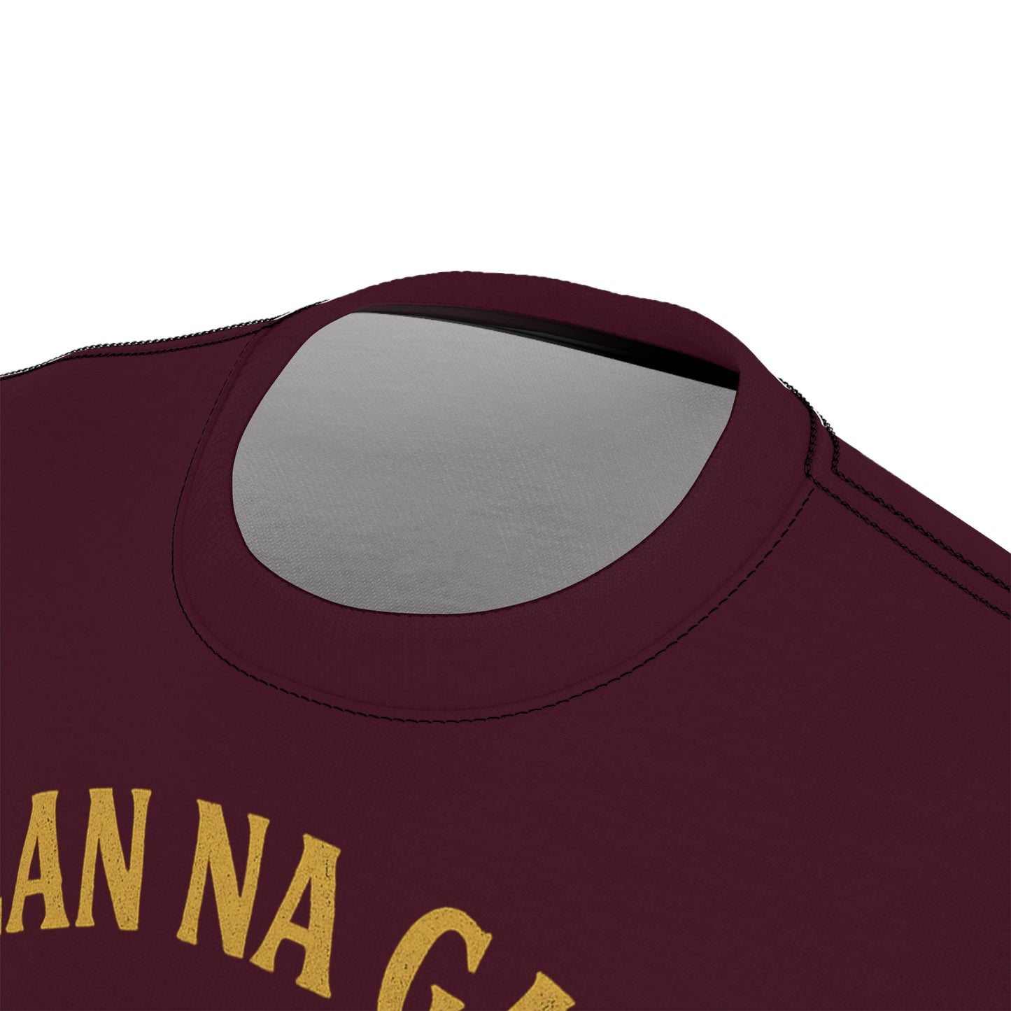 "Clan na Gael - Irish American", Unisex T-shirt (Black Raspberry)