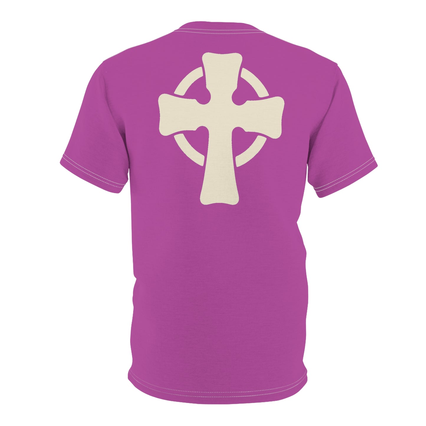 "Retro Jesus", Unisex T-shirt (Fuchsia)