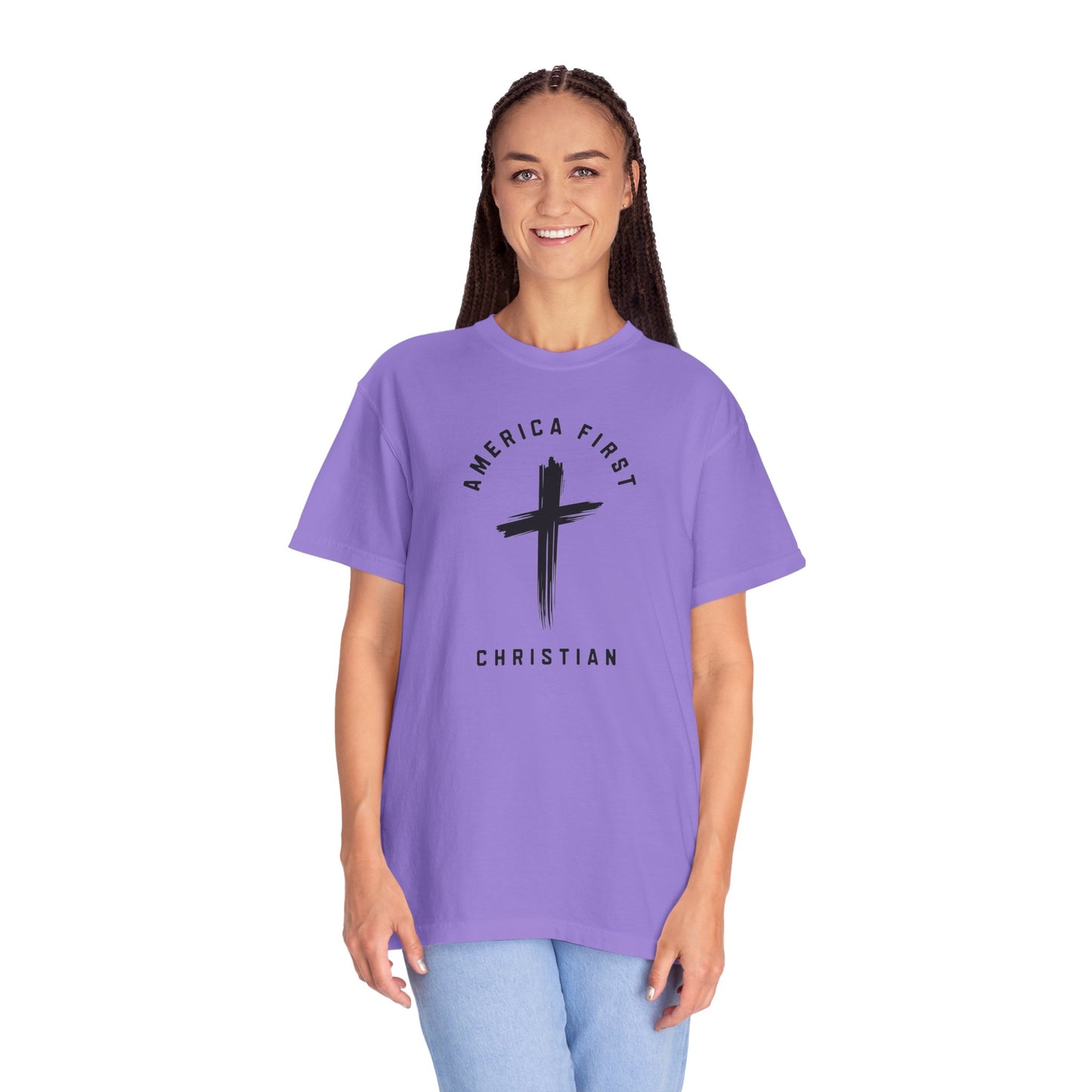"America First Christian" #05, Unisex T-shirt (Light Colors)