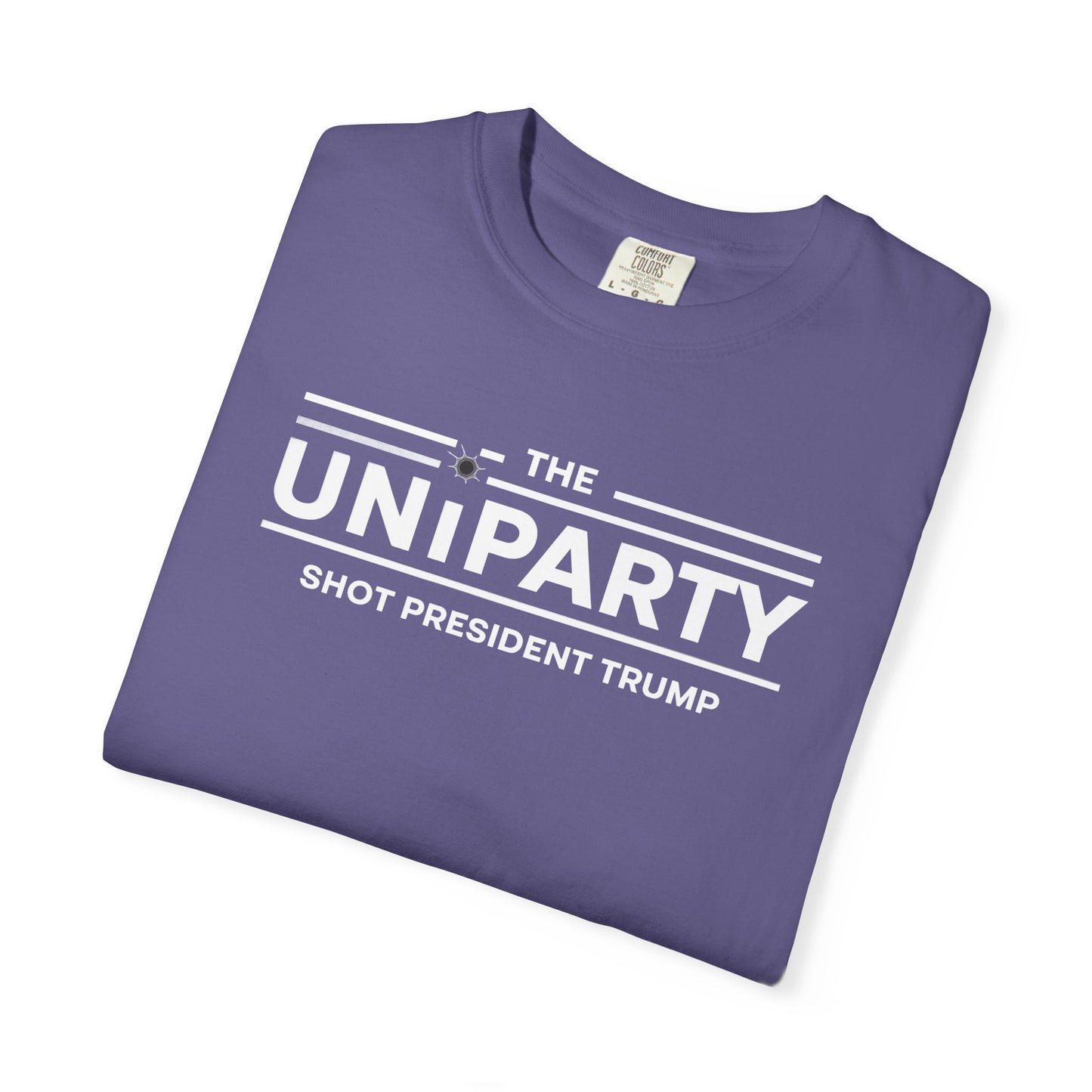 "The Uniparty Shot President Trump" #03, Unisex T-shirt