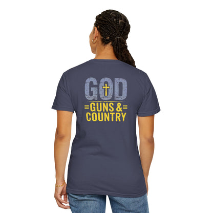 "God Guns & Country" #01, Unisex T-shirt