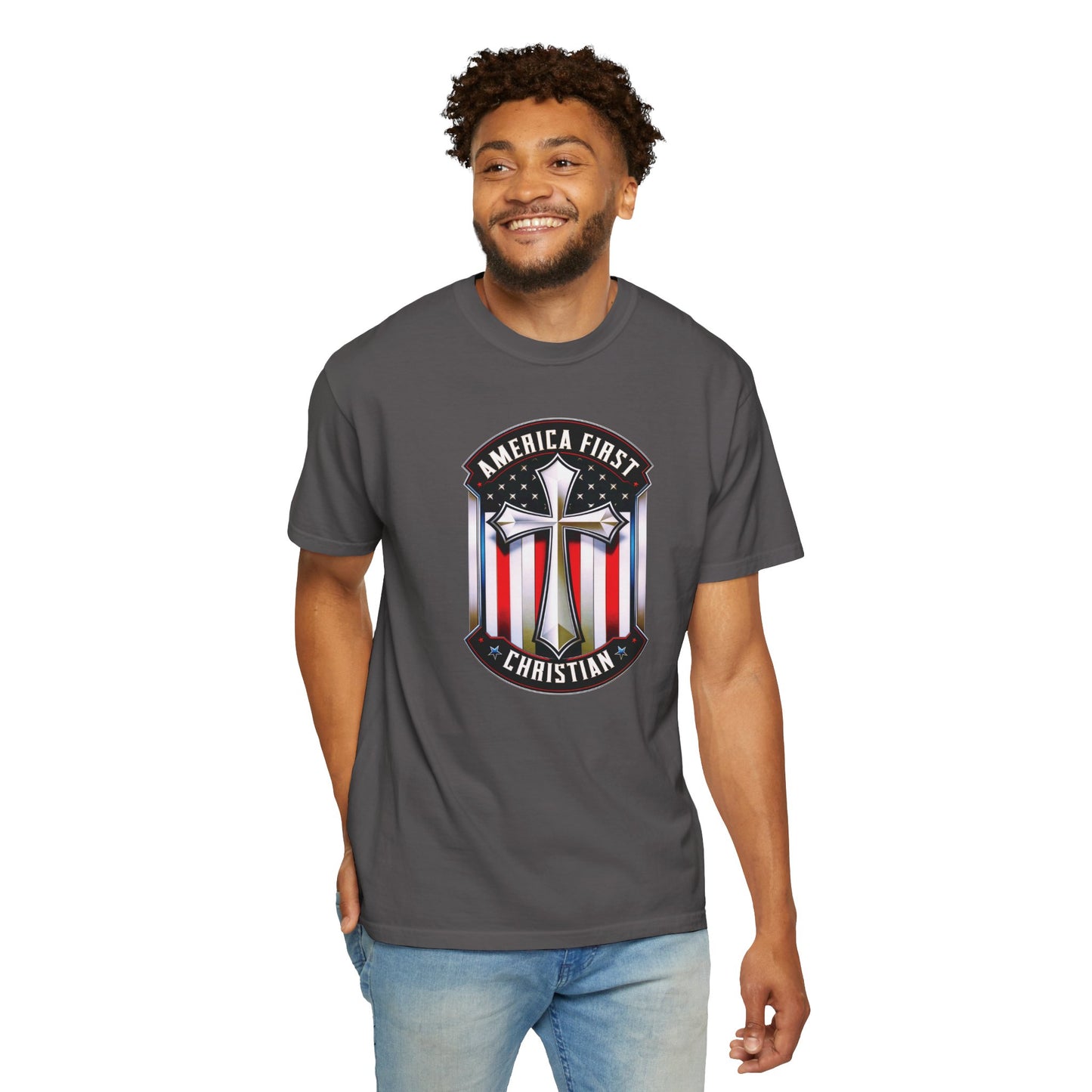 "America First - Christian" #01, Unisex T-shirt