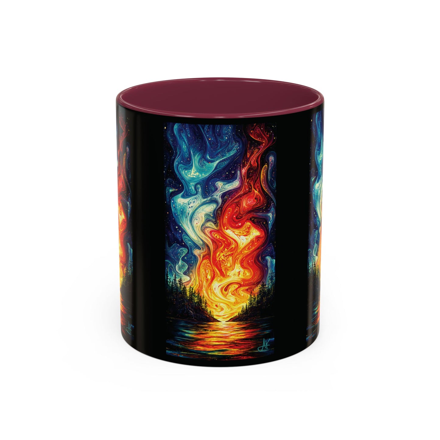 "Naomh Solus (Gaelic) - Sacred Light (English)", Colorful Mugs (11oz, 15oz)