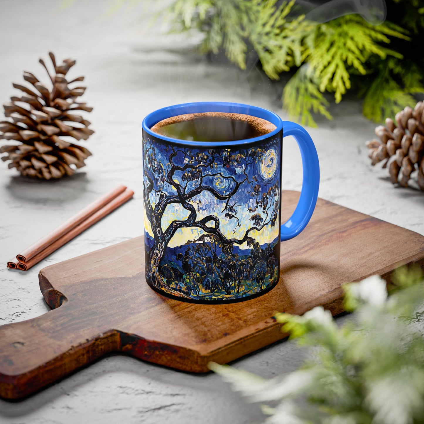 "Crann na Beannachd (Gaelic) - Tree of Blessing (English)", Colorful Mugs (11oz & 15oz)