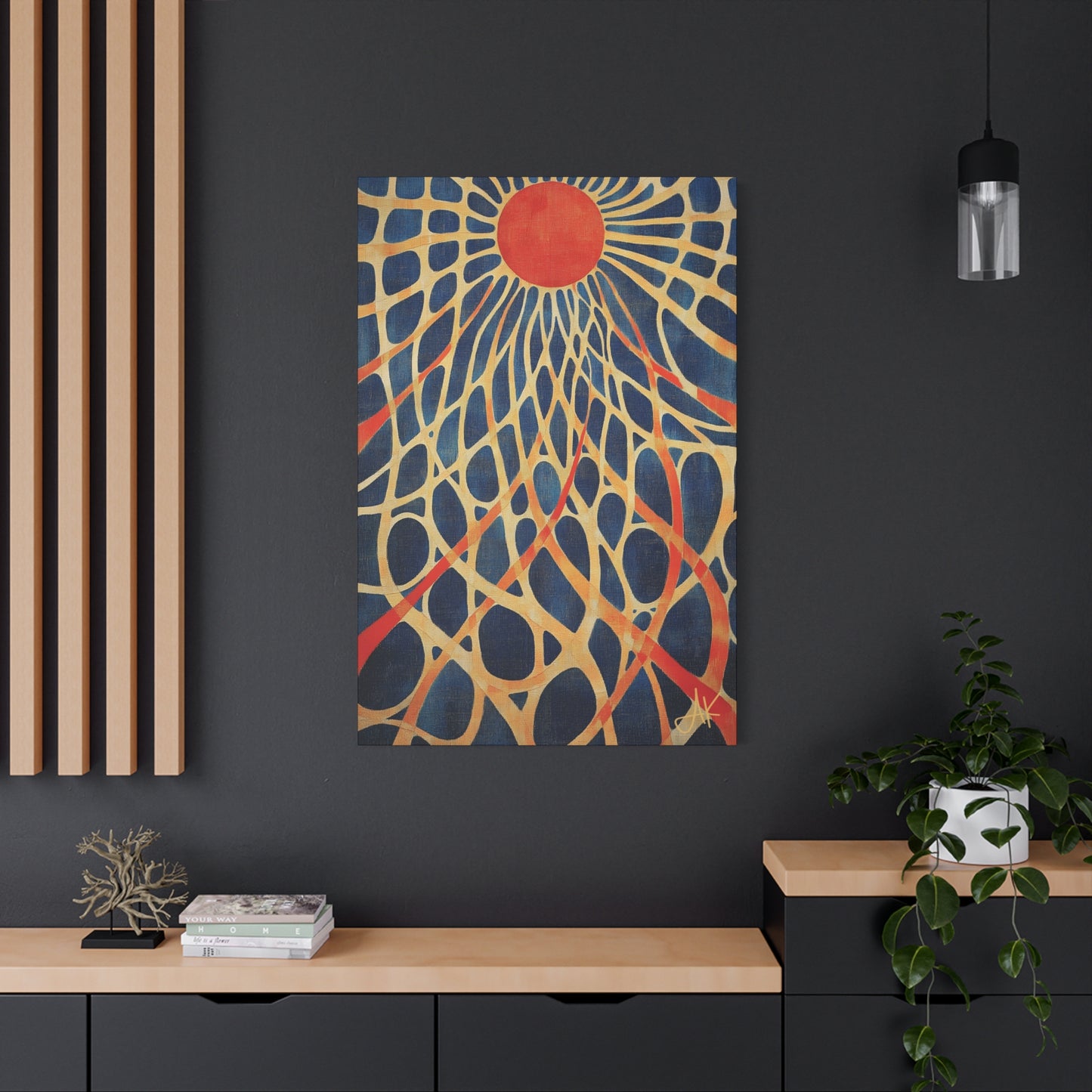 "70's Summer", Fine Art Matte Canvas, Stretched, 1.25"