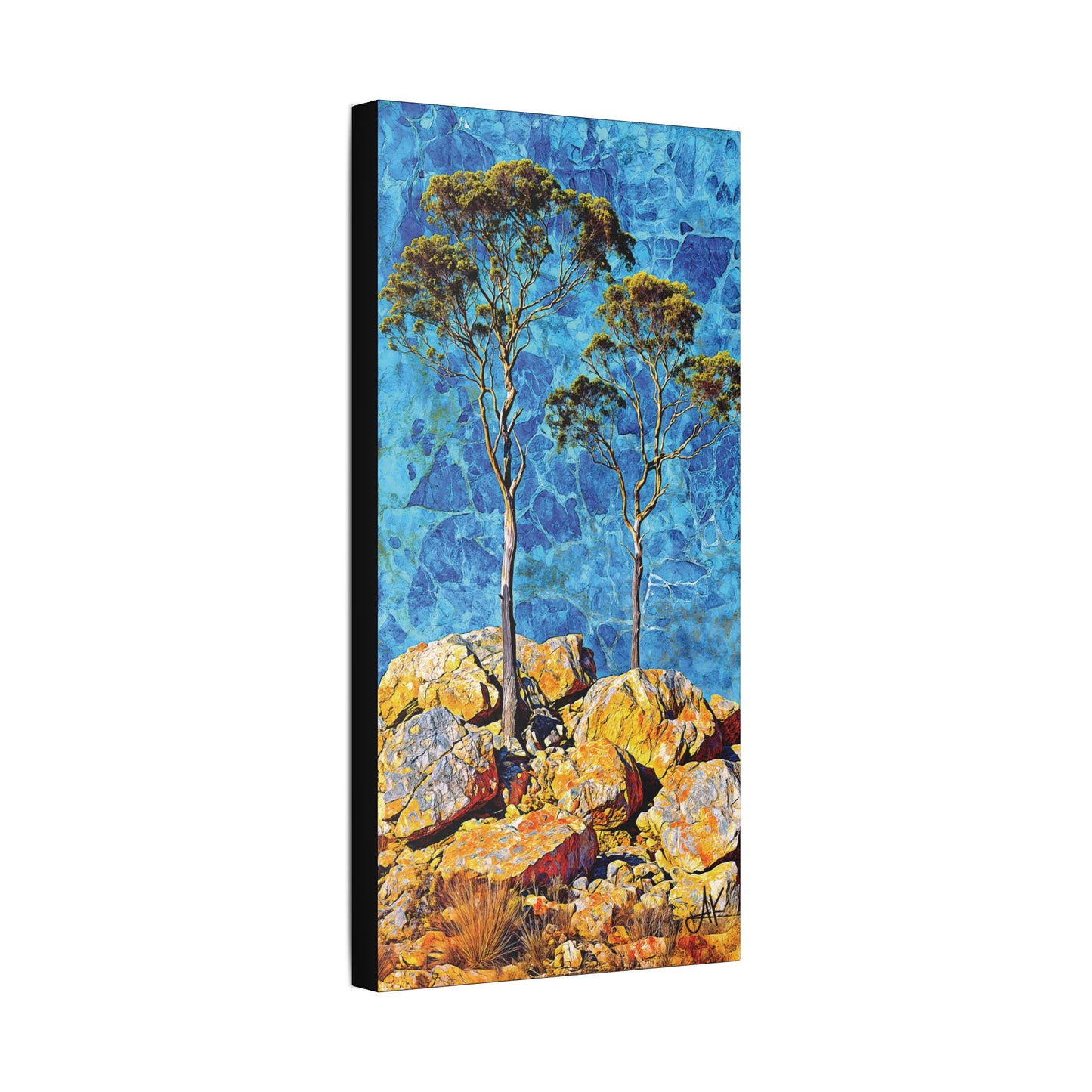 "Australian Landscape" #224, Stretched Classic Canvas Fine Art Print