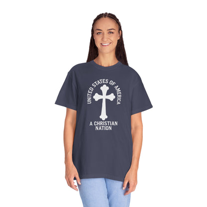 "USA - A Christian Nation" #04, Unisex T-shirt