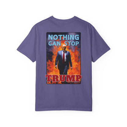 "Nothing Can Stop Trump", Unisex T-shirt (Dark Colors)
