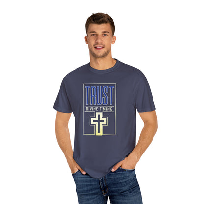 "Trust Divine Timing" #01, Unisex T-shirt