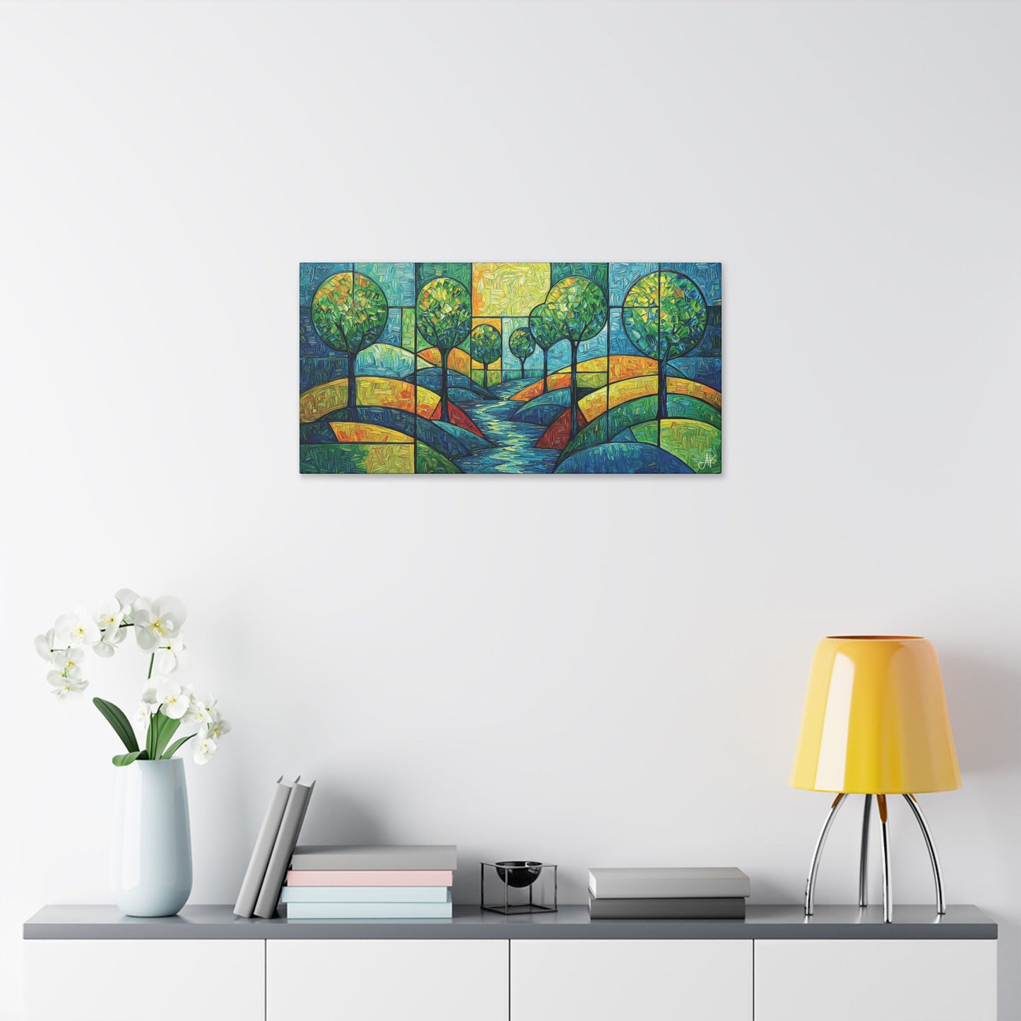 "River Add" #02, Stretched Classic Canvas Fine Art Print