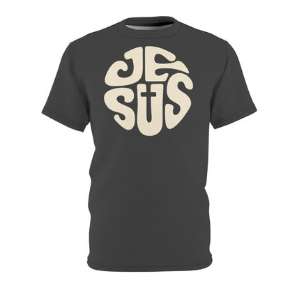 "Retro Jesus", Unisex T-shirt (Dark Engine)